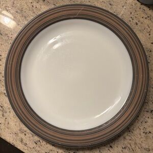 Vintage Pyrex Terra #357 Chop Plate Platter Serving Plate